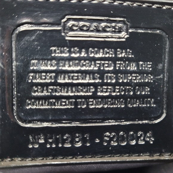 Coach Poppy Daisy Ocelot Purple Demi Hobo H1281-F20024 - Picture 9 of 9